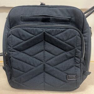 Lug Bag - Navy Quilted Ranger Crossbody Bag (NO STRAP)